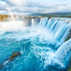 Tranh Dán Tường 3D Thác Nước Tại Tam Phước Biên Hòa