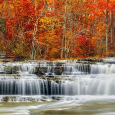 Tranh Dán Tường 3D Thác Nước Tại Long Thành