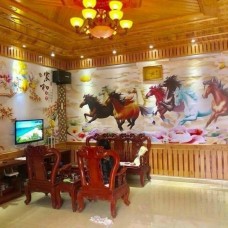 Mẫu Tranh Dán Tường Phong Thủy Mã Đáo Nhơn Trạch Đồng Nai